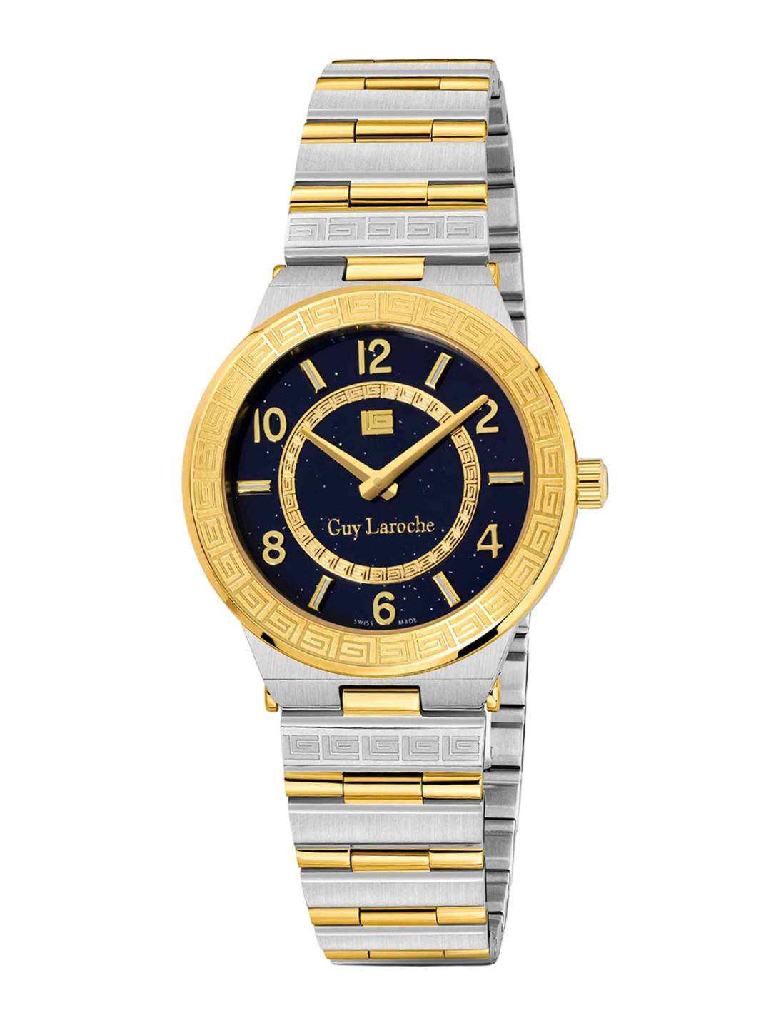 Guy Laroche Women Dial & Stainless Steel Bracelet Style Straps Analogue Watch GLWLG0000424, Blue
Guy Laroche Women Dial & Stainless Steel Bracelet Style Straps Analogue Watch GLWLG0000424, Blue