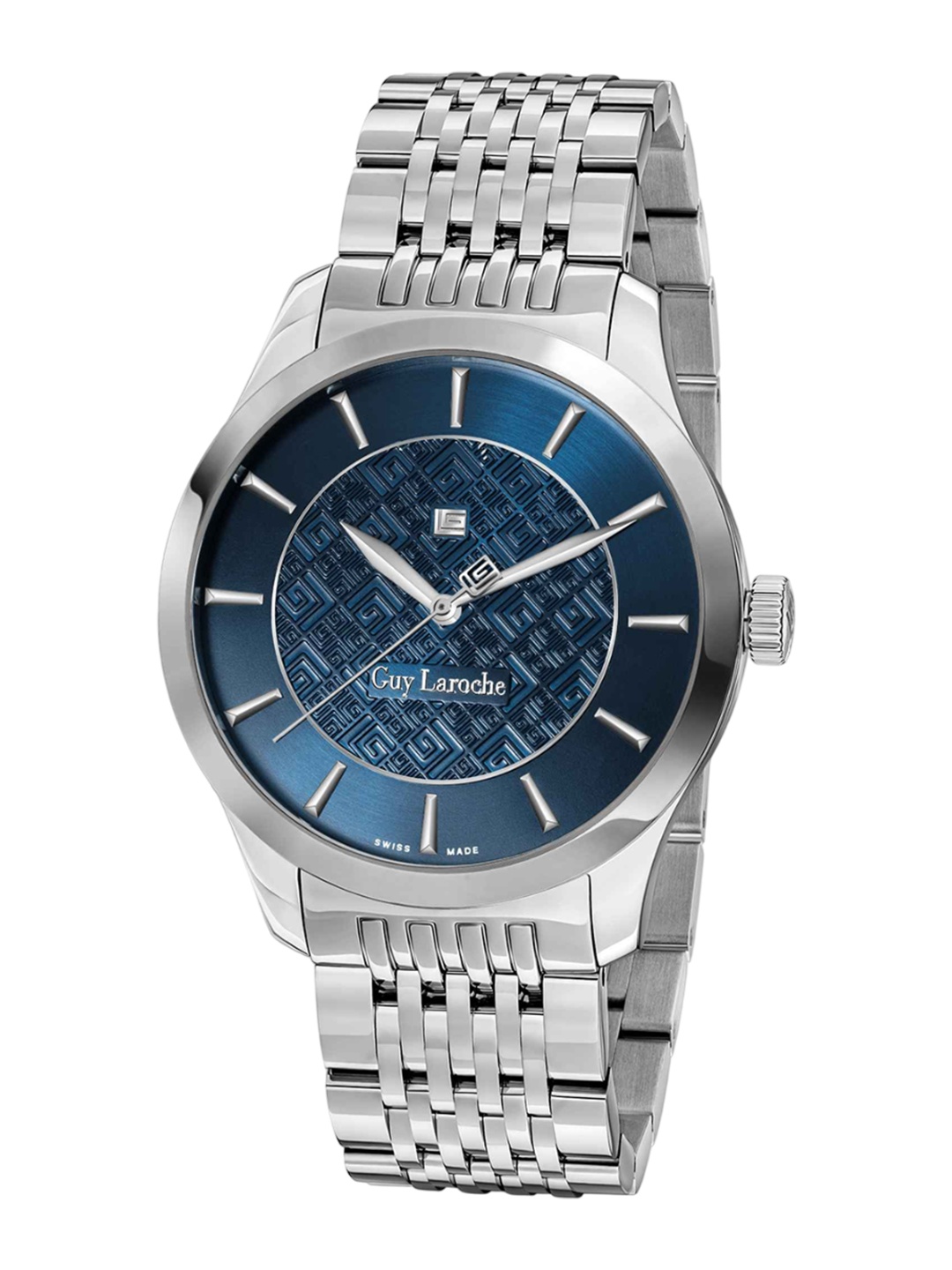 Guy Laroche Men Dial & Stainless Steel Bracelet Style Straps Analogue Watch GLWGG0001209, Blue
Guy Laroche Men Dial & Stainless Steel Bracelet Style Straps Analogue Watch GLWGG0001209, Blue
