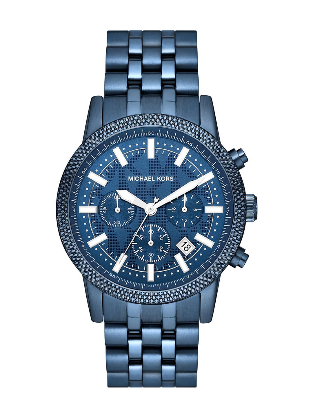 Michael Kors Men Embellished Dial & Stainless Steel Straps Analogue Watch AK_MKO1165, Blue
Michael Kors Men Embellished Dial & Stainless Steel Straps Analogue Watch AK_MKO1165, Blue