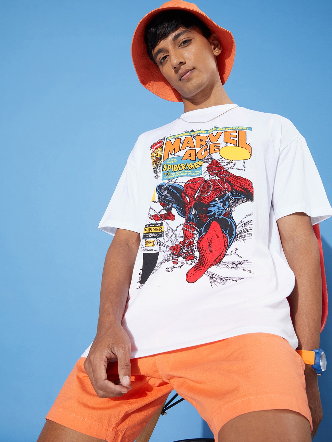 Kook N Keech Marvel Snow Men White Pure Cotton MCW Love is in the Air Pop Punk T-shirt
Kook N Keech Marvel Snow Men White Pure Cotton MCW Love is in the Air Pop Punk T-shirt