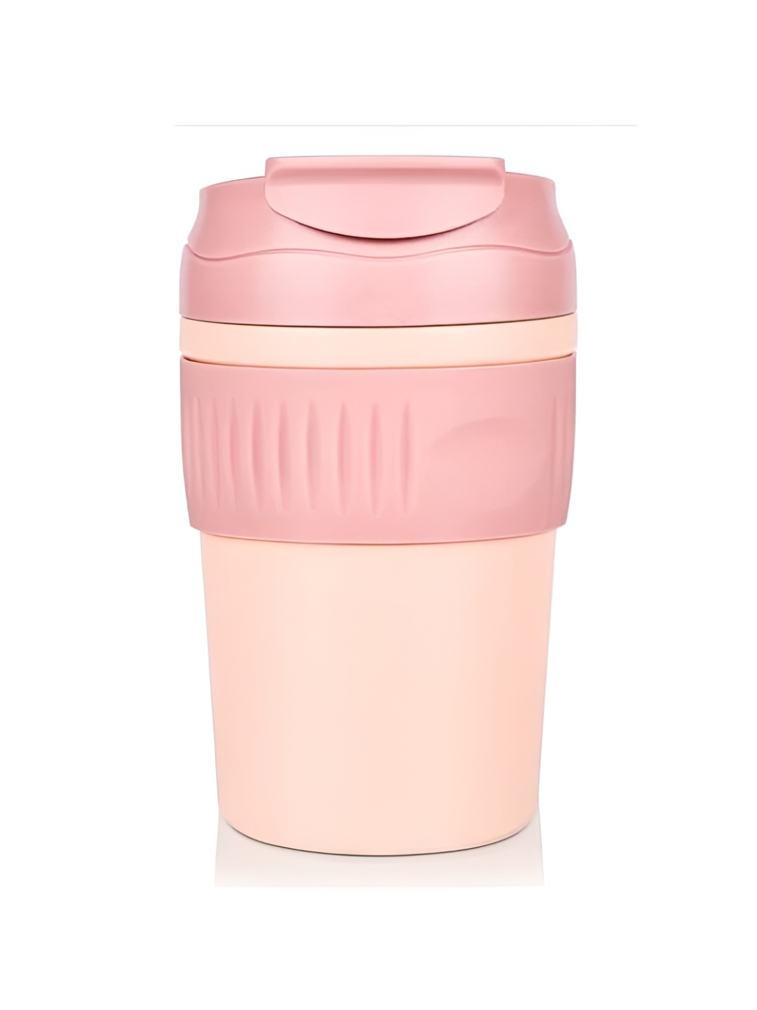 Baskety Pink Textured Stainless Steel Tumbler with Leakproof Lid and Straws-300 ml
Baskety Pink Textured Stainless Steel Tumbler with Leakproof Lid and Straws-300 ml