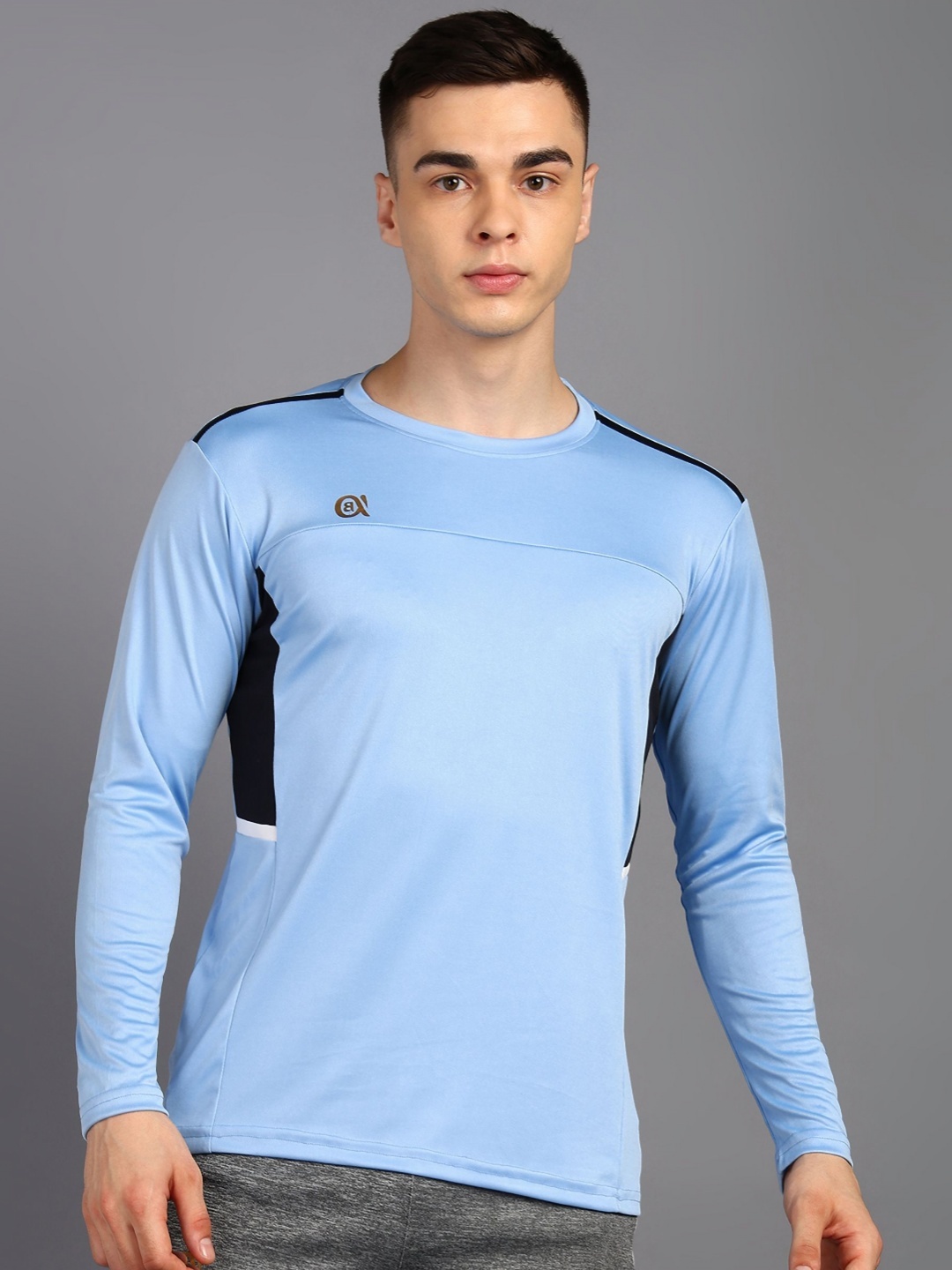 Moda Rapido Men Colourblocked Dri-FIT Applique Slim Fit T-shirt, Turquoise blue
Moda Rapido Men Colourblocked Dri-FIT Applique Slim Fit T-shirt, Turquoise blue