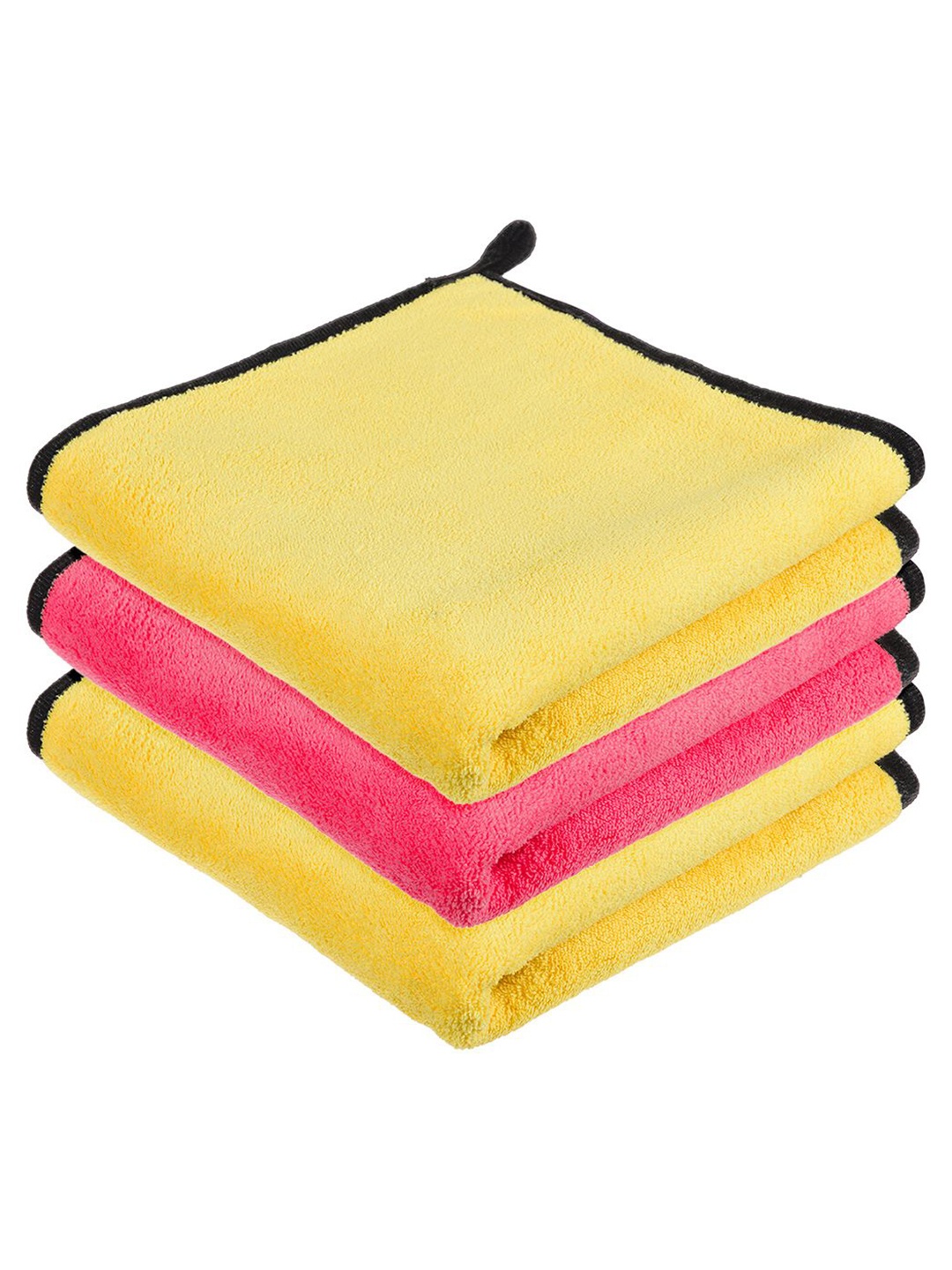 Kuber Industries Yellow Pack Of 3 400 GSM Microfiber Cleaning Cloth With Hanging Loop
Kuber Industries Yellow Pack Of 3 400 GSM Microfiber Cleaning Cloth With Hanging Loop