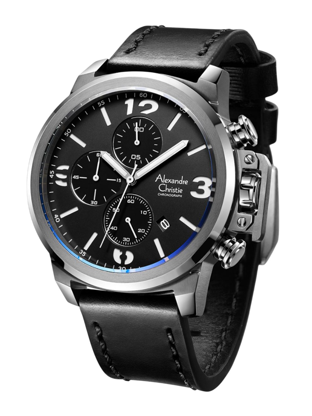 Alexandre Christie Men Dial & Leather Bracelet Style Straps Analogue Watch 6280MCLSSBASL, Black
Alexandre Christie Men Dial & Leather Bracelet Style Straps Analogue Watch 6280MCLSSBASL, Black