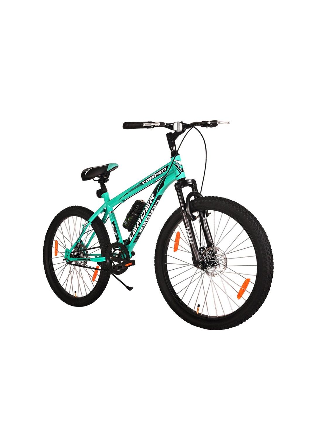 LEADER TORFIN 26T Bicycle With Dual Disc Brake Dual Disc Brake & Single Speed, Sea green
LEADER TORFIN 26T Bicycle With Dual Disc Brake Dual Disc Brake & Single Speed, Sea green