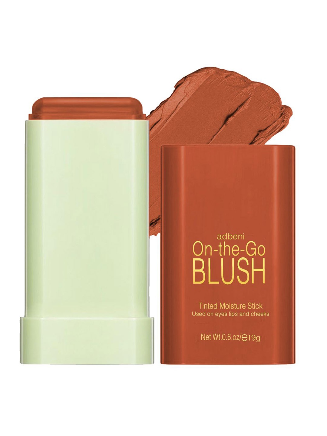 Adbeni Waterproof On The Glow Hydrating Blush With Vitamin E - 19 g - Beach Glow, Brown
Adbeni Waterproof On The Glow Hydrating Blush With Vitamin E - 19 g - Beach Glow, Brown