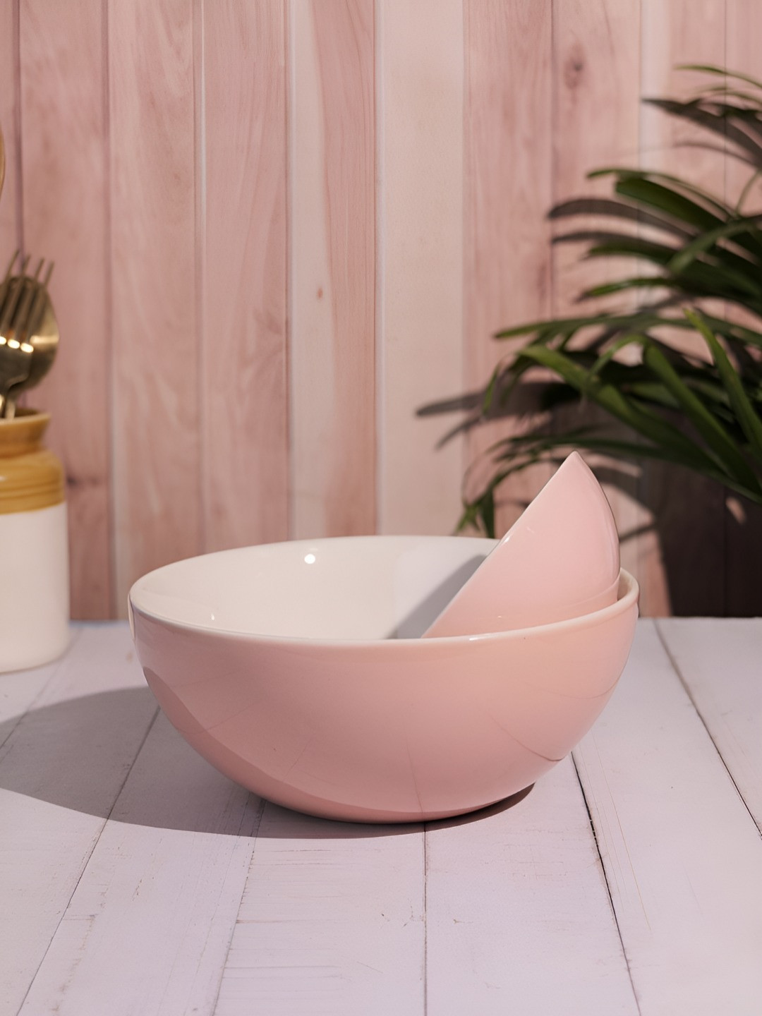 Myntra Elegant Homes Pink 2025 2 Pieces Ceramic Dishwasher and Microwave Safe Serving Bowl
Myntra Elegant Homes Pink 2025 2 Pieces Ceramic Dishwasher and Microwave Safe Serving Bowl