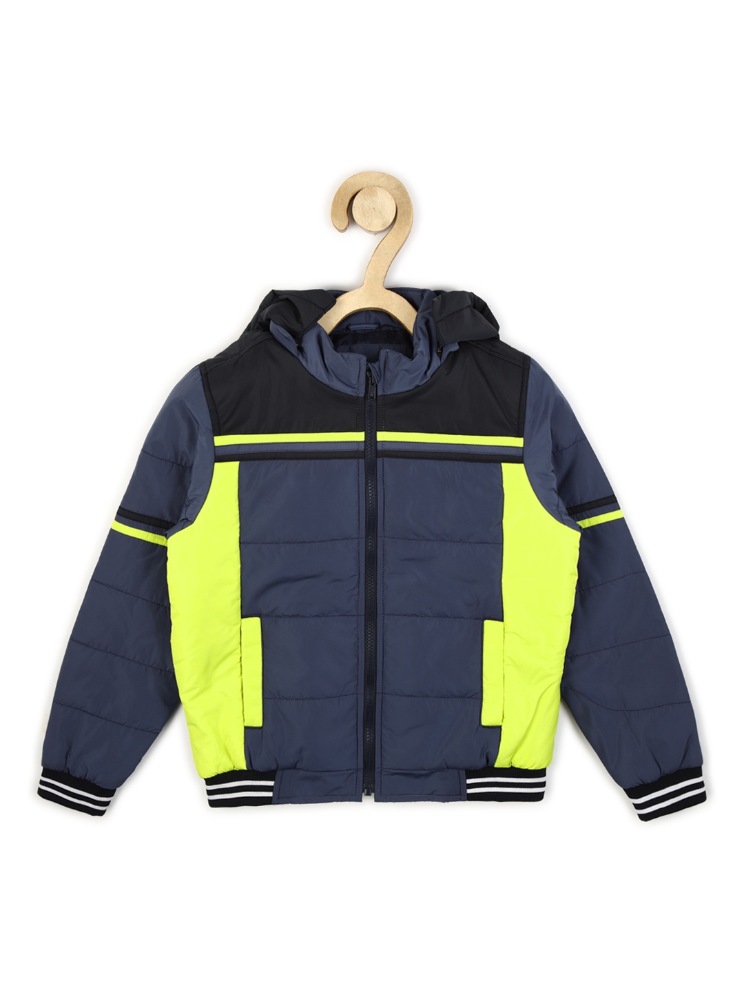 Allen Solly Junior Boys Colourblocked Open Front Jacket with Patchwork, Navy blue
Allen Solly Junior Boys Colourblocked Open Front Jacket with Patchwork, Navy blue