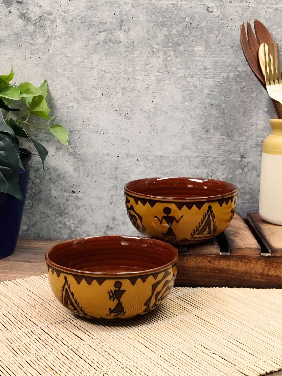 Myntra Elegant Homes Brown 2025 2 Pieces Ceramic Dishwasher and Microwave Safe Serving Bowl
Myntra Elegant Homes Brown 2025 2 Pieces Ceramic Dishwasher and Microwave Safe Serving Bowl