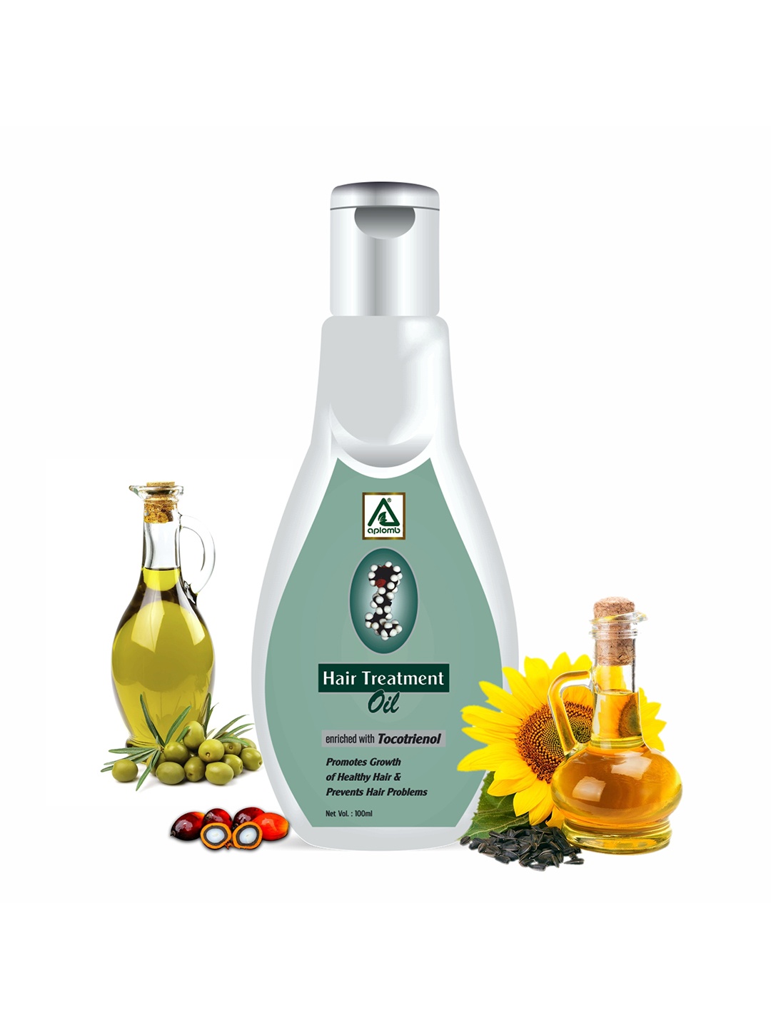 APLOMB Non Sticky Hair Treatment Oil With Tocotrienol For Hair Growth - 100 ml, White
APLOMB Non Sticky Hair Treatment Oil With Tocotrienol For Hair Growth - 100 ml, White