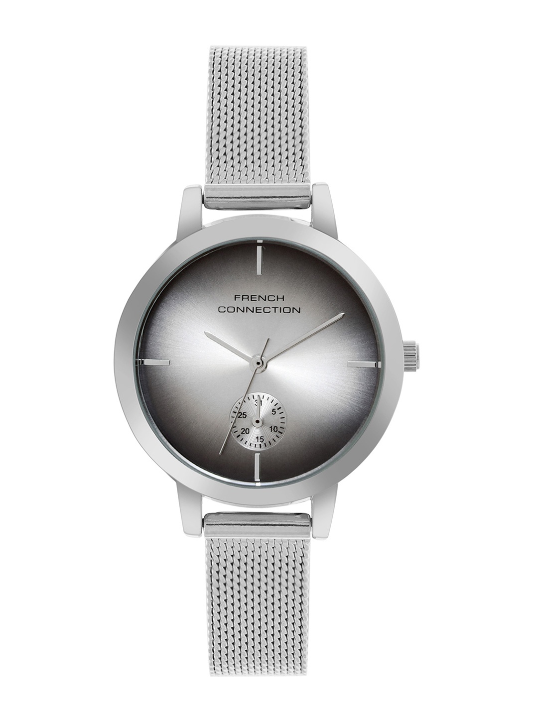 French Connection Women Embellished Dial & Stainless Steel Bracelet Style Straps Analogue Watch FCB8SM, Black
French Connection Women Embellished Dial & Stainless Steel Bracelet Style Straps Analogue Watch FCB8SM, Black