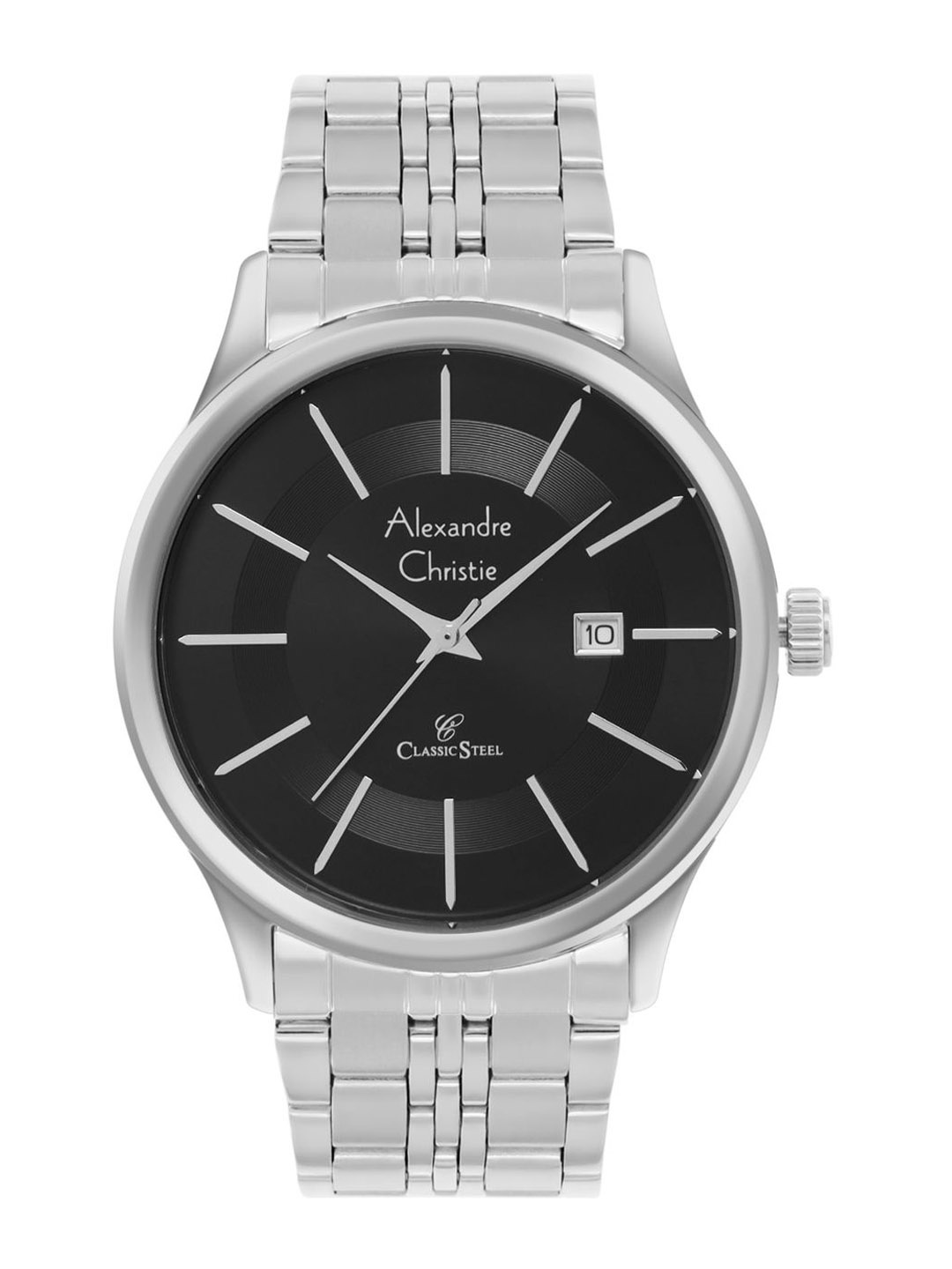 Alexandre Christie Men Dial & Stainless Steel Bracelet Style Straps Analogue Watch 8348MDBSSBA, Black
Alexandre Christie Men Dial & Stainless Steel Bracelet Style Straps Analogue Watch 8348MDBSSBA, Black