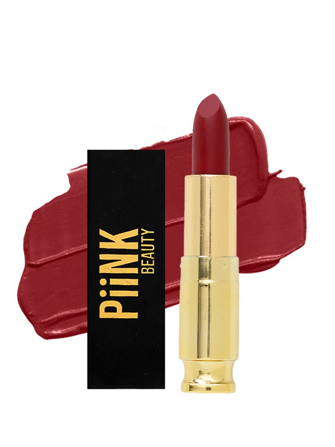 PiiNK Beauty Weightless Long Lasting Creamy Matte Lipstick- 4.2 g - Scarlet Rouge CM-04, Maroon
PiiNK Beauty Weightless Long Lasting Creamy Matte Lipstick- 4.2 g - Scarlet Rouge CM-04, Maroon