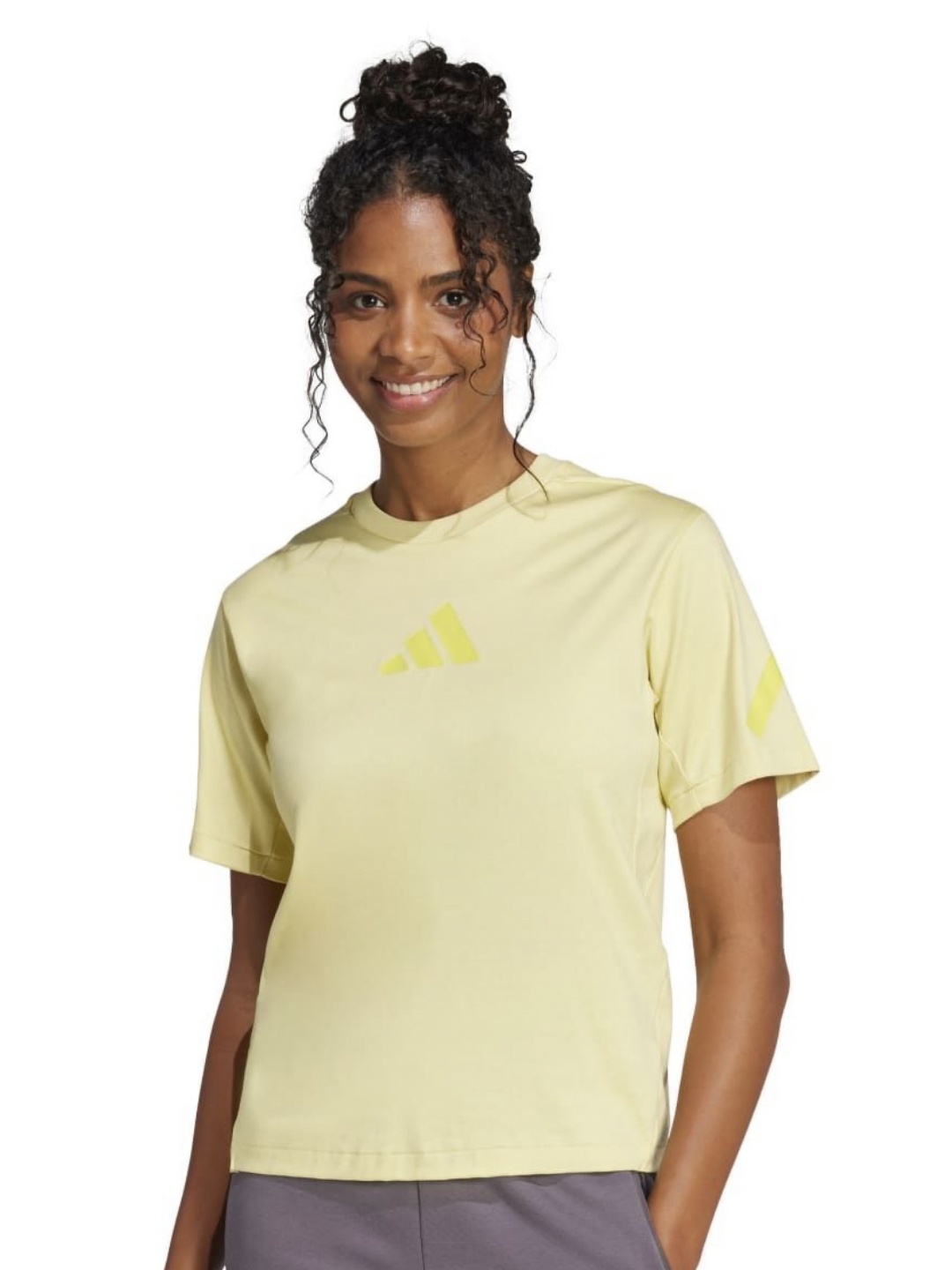 ADIDAS Originals Women Printed V-Neck Drop-Shoulder Sleeves Pockets T-shirt, Yellow
ADIDAS Originals Women Printed V-Neck Drop-Shoulder Sleeves Pockets T-shirt, Yellow