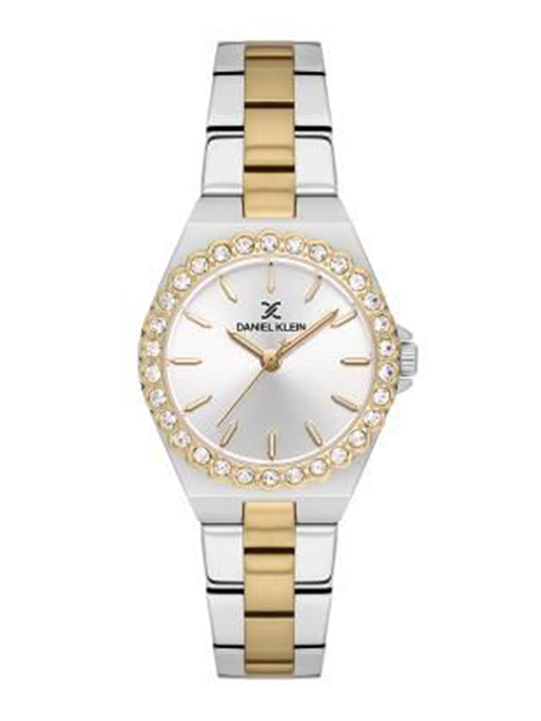 Daniel Klein Women Embellished Dial & SS Bracelet Style Straps Analogue Watch DK.1.13904-4, Multi
Daniel Klein Women Embellished Dial & SS Bracelet Style Straps Analogue Watch DK.1.13904-4, Multi