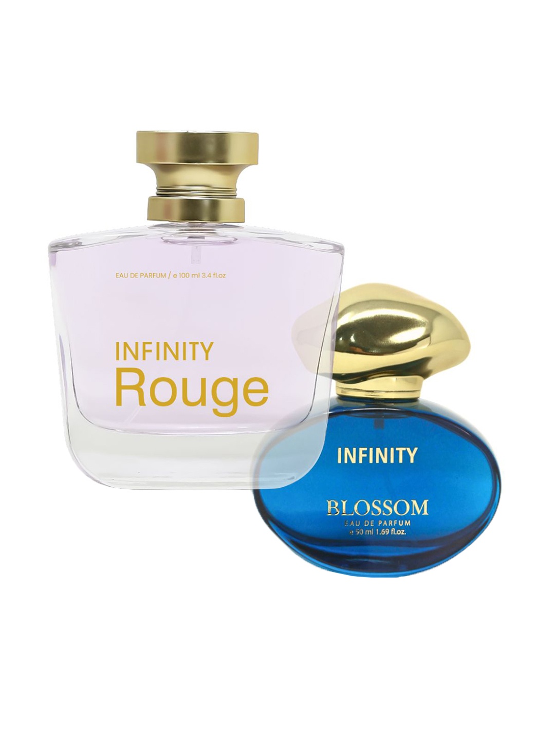 Infinity Set Of 2 Rouge Eau De Parfum - 100 ml And Blossom Eau De Parfum - 50 ml, Transparent
Infinity Set Of 2 Rouge Eau De Parfum - 100 ml And Blossom Eau De Parfum - 50 ml, Transparent