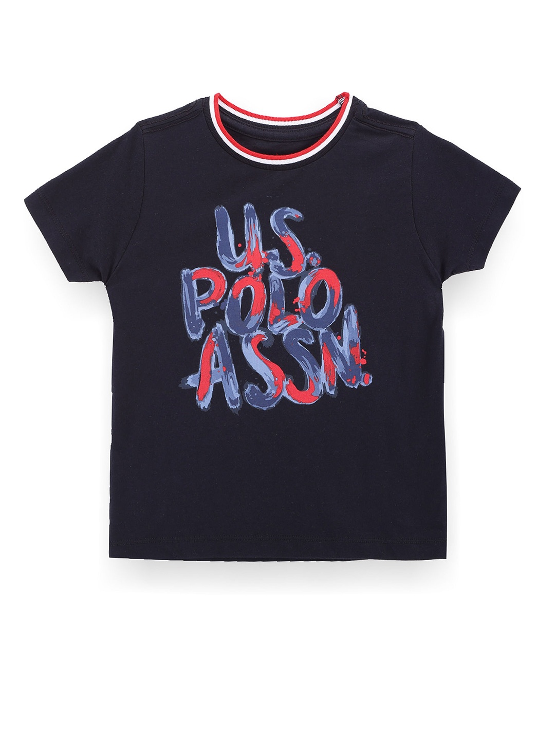 U.S. Polo Assn. Kids Boys Brand Logo Print Knitted Pure Cotton T-shirt, Navy blue
U.S. Polo Assn. Kids Boys Brand Logo Print Knitted Pure Cotton T-shirt, Navy blue