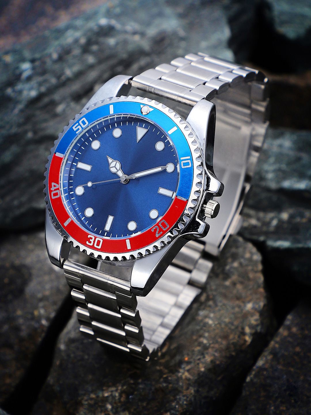 French Accent Men Printed Dial & Stainless Steel Straps Analogue Watch SS25_FAWC1029, Silver
French Accent Men Printed Dial & Stainless Steel Straps Analogue Watch SS25_FAWC1029, Silver