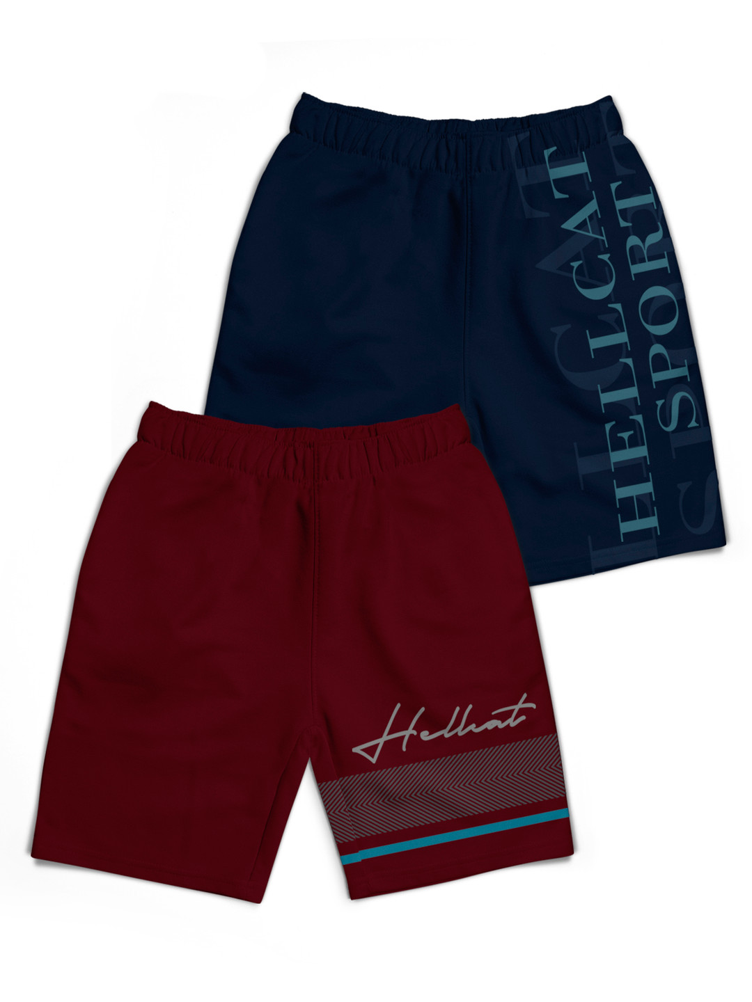 HELLCAT Boys Typography Printed Shorts, Navy blue
HELLCAT Boys Typography Printed Shorts, Navy blue