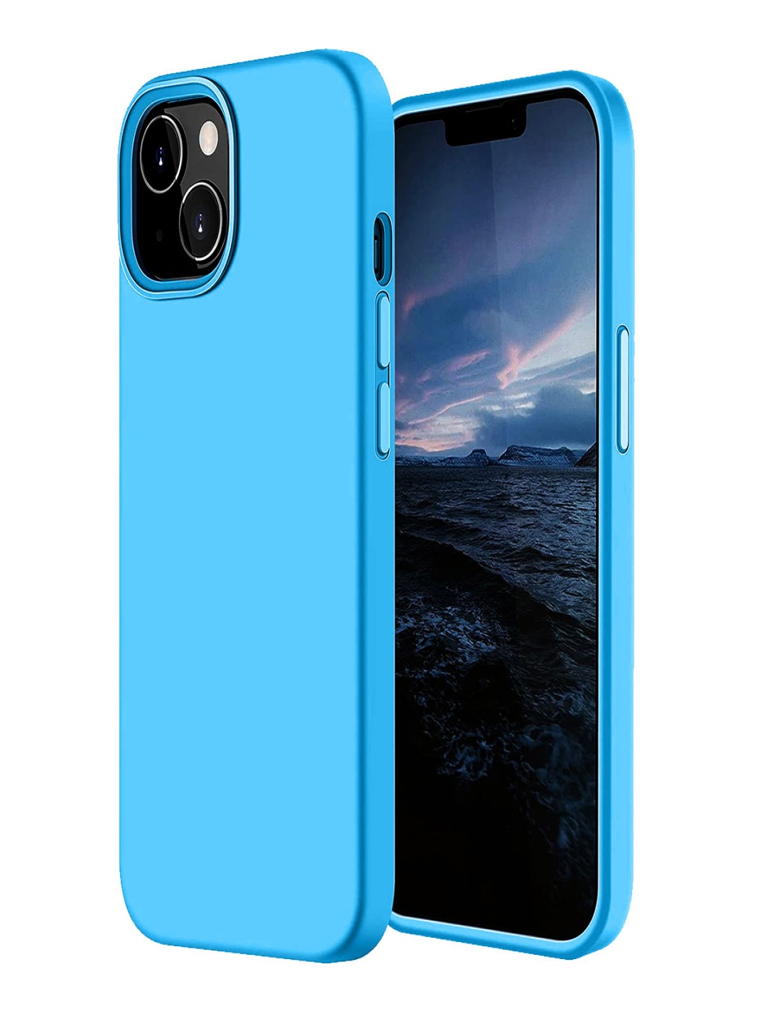 LIRAMARK Solid Printed iPhone 13 Mini Back Case Mobile Accessories, Blue
LIRAMARK Solid Printed iPhone 13 Mini Back Case Mobile Accessories, Blue