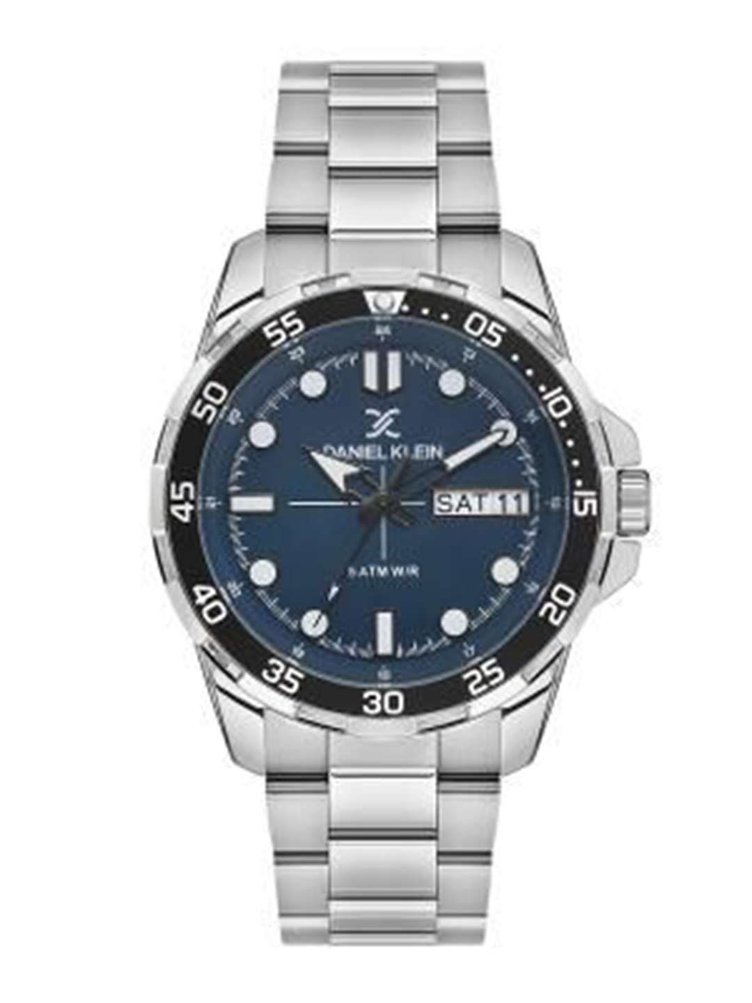 Daniel Klein Men Dial & Stainless Steel Bracelet Style Straps Analogue Watch DK.1.13884-5, Silver
Daniel Klein Men Dial & Stainless Steel Bracelet Style Straps Analogue Watch DK.1.13884-5, Silver
