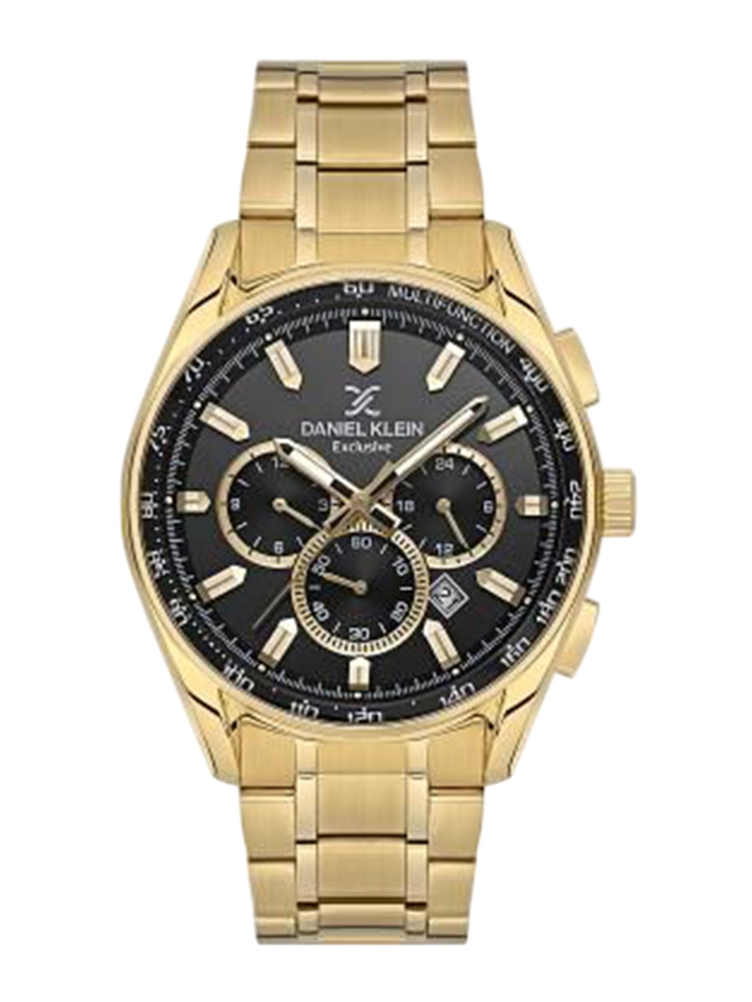 Daniel Klein Men Dial & Stainless Steel Bracelet Style Straps Analogue Watch DK.1.13901-4, Gold
Daniel Klein Men Dial & Stainless Steel Bracelet Style Straps Analogue Watch DK.1.13901-4, Gold