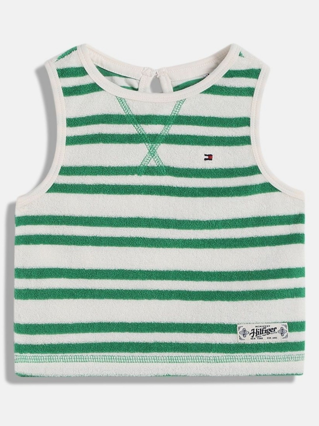 Tommy Hilfiger Girls Striped Slim Fit T-shirt, White
Tommy Hilfiger Girls Striped Slim Fit T-shirt, White