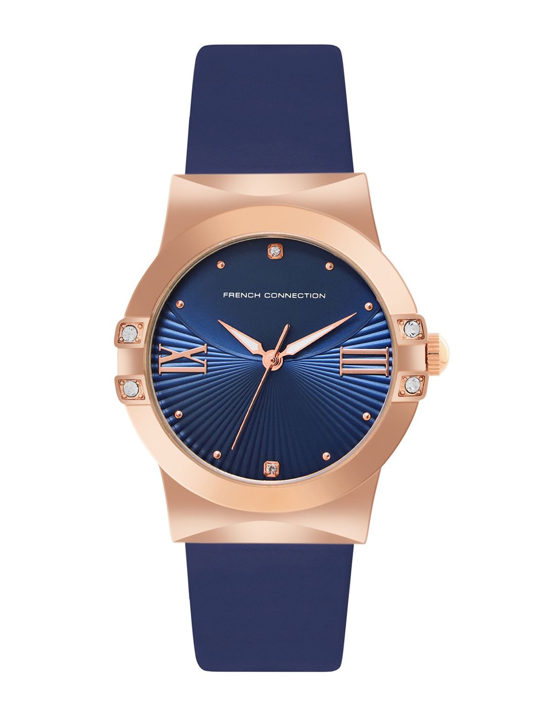 French Connection Women Printed Dial & Leather Straps Analogue Watch FCU1UL, Blue
French Connection Women Printed Dial & Leather Straps Analogue Watch FCU1UL, Blue