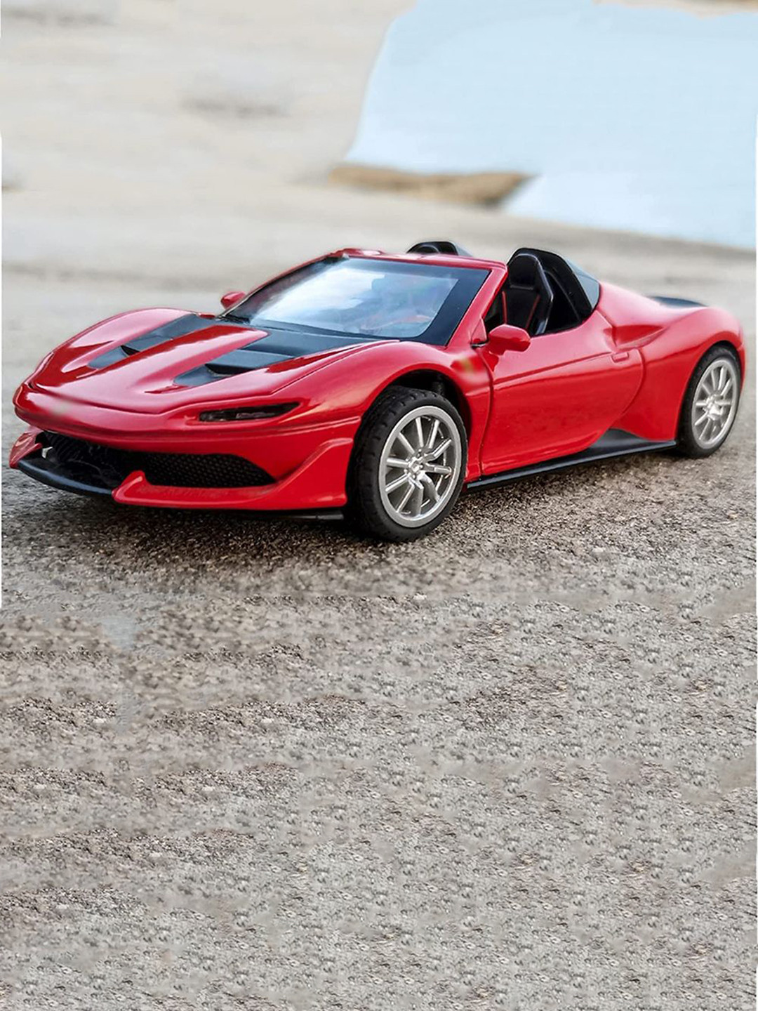 DEZICON Kids Light Sound Pull Back Toy Car, Red
DEZICON Kids Light Sound Pull Back Toy Car, Red