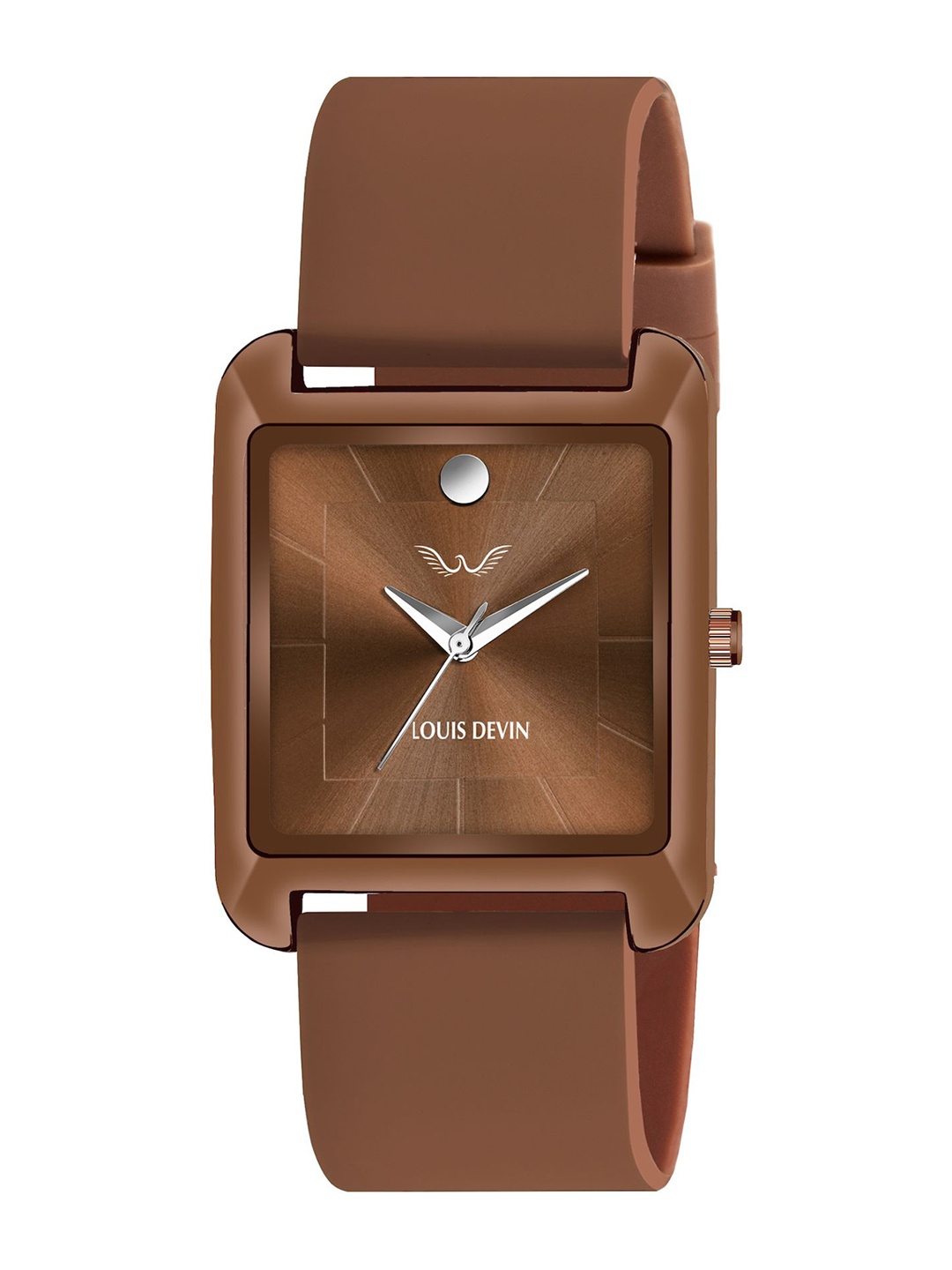 LOUIS DEVIN Men Brass Embellished Dial & Bracelet Style Straps Analogue Watch LD-G057SLC-BRWN, Brown
LOUIS DEVIN Men Brass Embellished Dial & Bracelet Style Straps Analogue Watch LD-G057SLC-BRWN, Brown