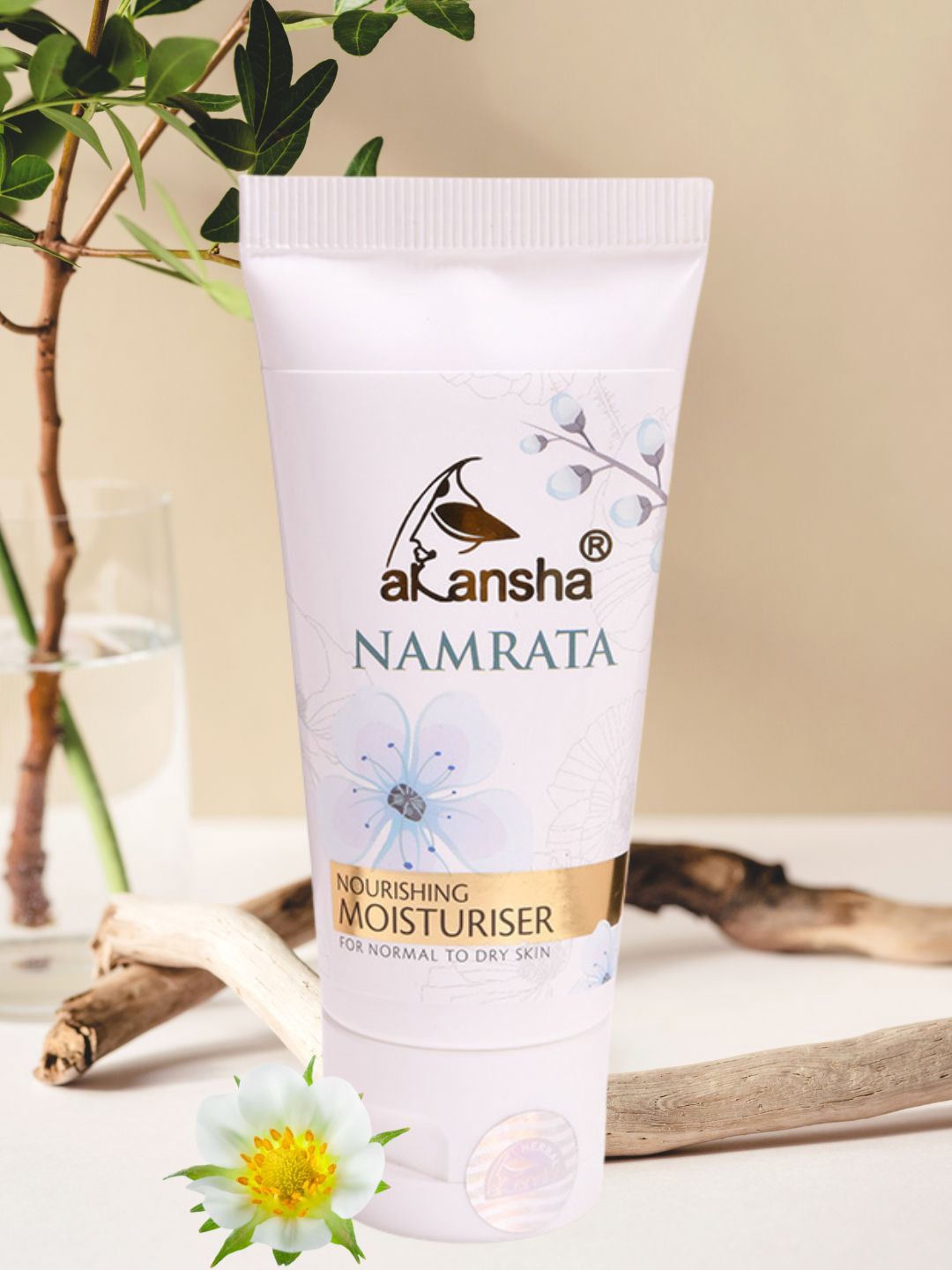 AKANSHA HAIR & SKIN CARE HERBAL UNIT PVT LTD Namrata Ayurvedic Moisturiser - 50 ml, White
AKANSHA HAIR & SKIN CARE HERBAL UNIT PVT LTD Namrata Ayurvedic Moisturiser - 50 ml, White