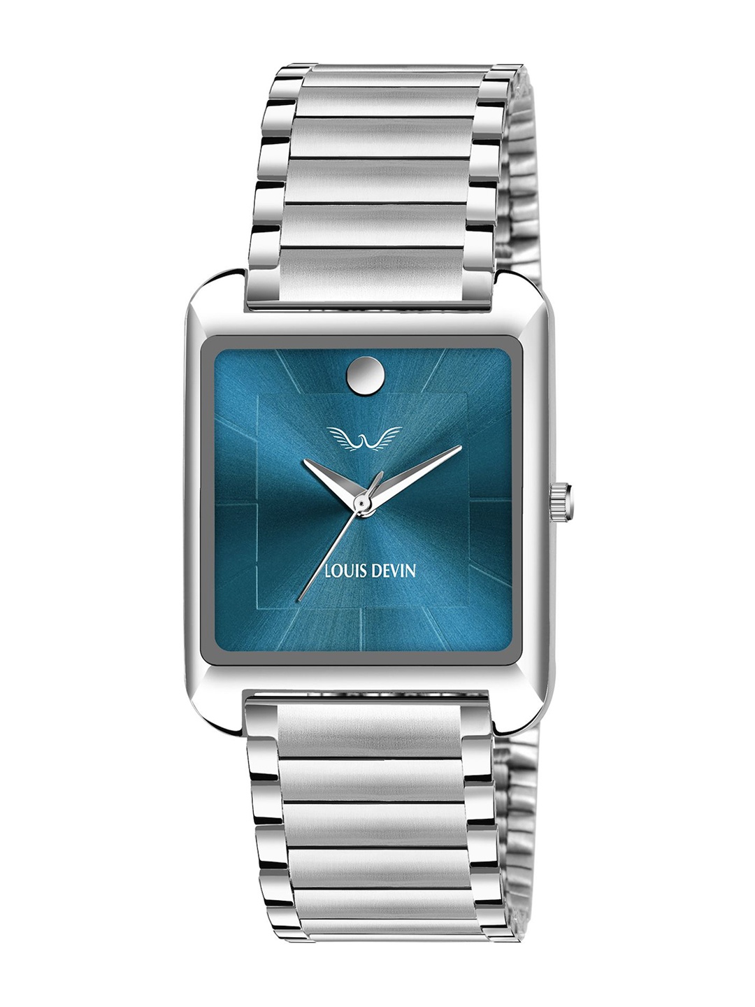 LOUIS DEVIN Men Brass Embellished Dial & Stainless Steel Bracelet Style Straps Analogue Watch, Silver
LOUIS DEVIN Men Brass Embellished Dial & Stainless Steel Bracelet Style Straps Analogue Watch, Silver