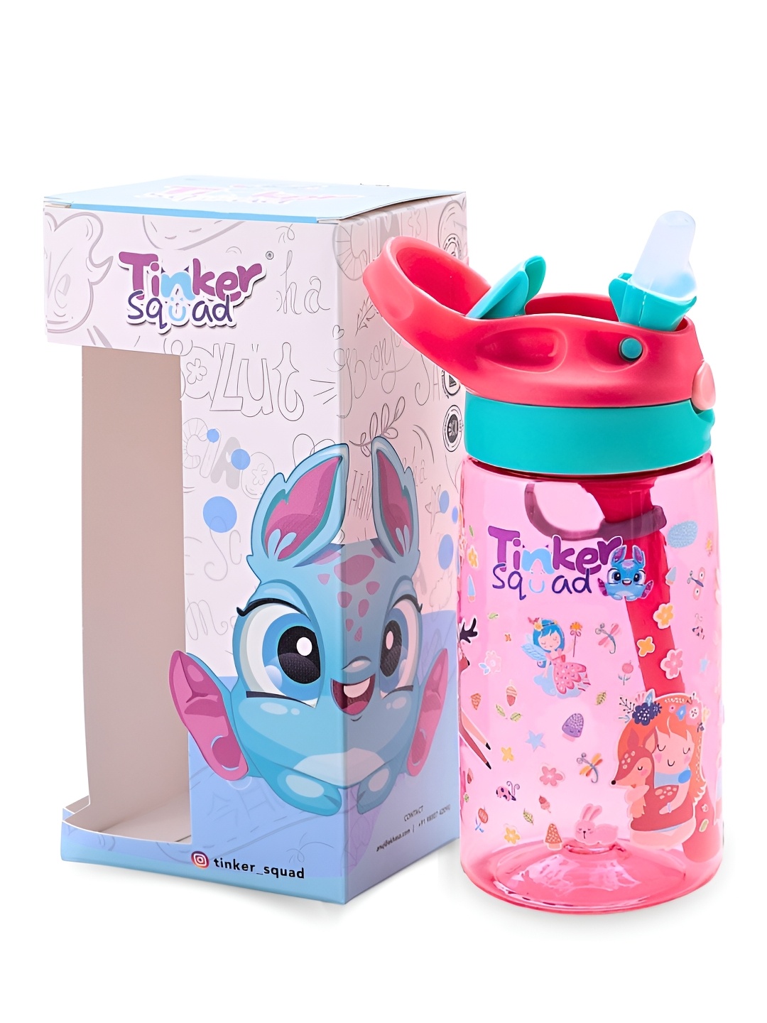 Tinker Squad Pink Princess Theme BPA free Tritan Non fading Sipper Water Bottle 500ml
Tinker Squad Pink Princess Theme BPA free Tritan Non fading Sipper Water Bottle 500ml