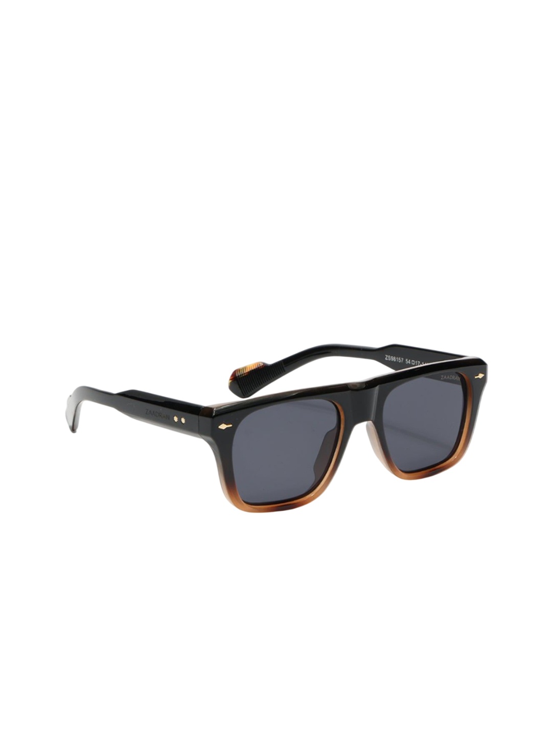 ZAADRAN Unisex Wayfarer Sunglasses with Polarised and UV Protected Lens CAMBRIA, Black
ZAADRAN Unisex Wayfarer Sunglasses with Polarised and UV Protected Lens CAMBRIA, Black