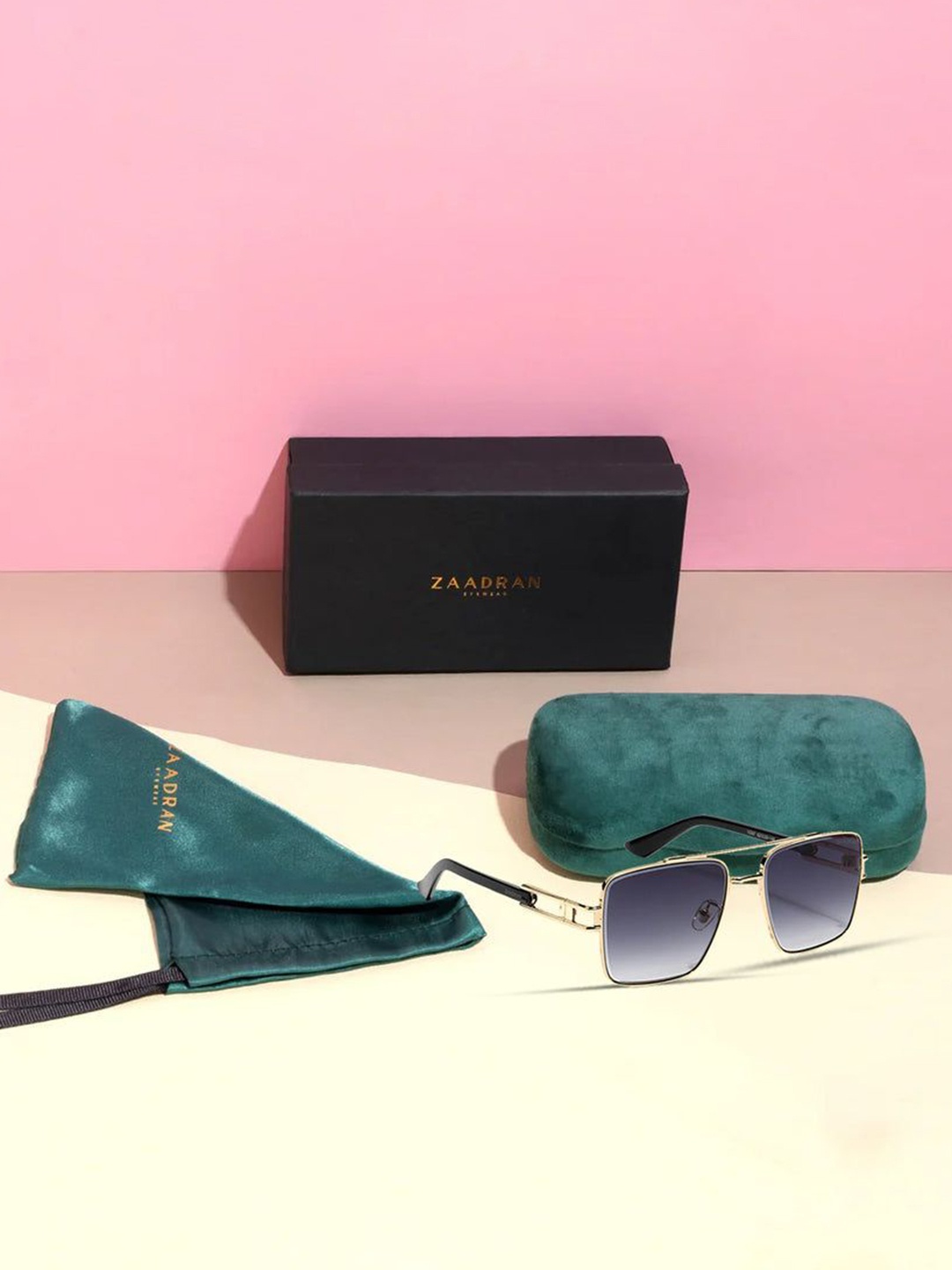 ZAADRAN Unisex Aviator Sunglasses with Polarised and UV Protected Lens BUSAN, Grey
ZAADRAN Unisex Aviator Sunglasses with Polarised and UV Protected Lens BUSAN, Grey