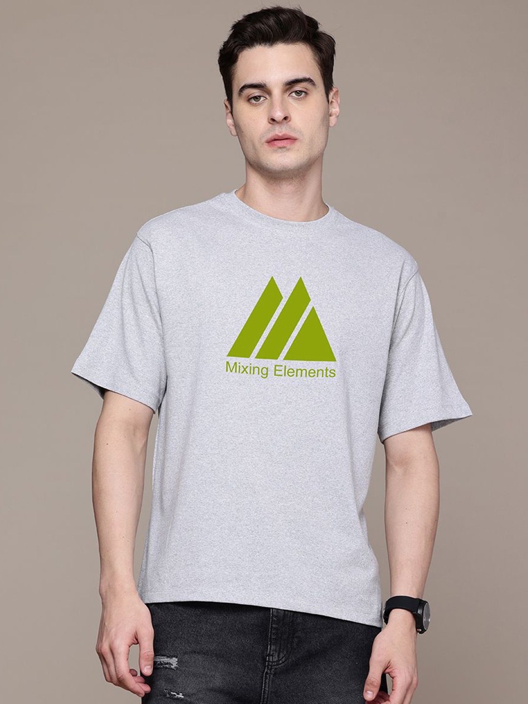 Moda Rapido Men Typography Printed Round Neck Cotton Relaxed Fit T-shirt, Grey melange
Moda Rapido Men Typography Printed Round Neck Cotton Relaxed Fit T-shirt, Grey melange