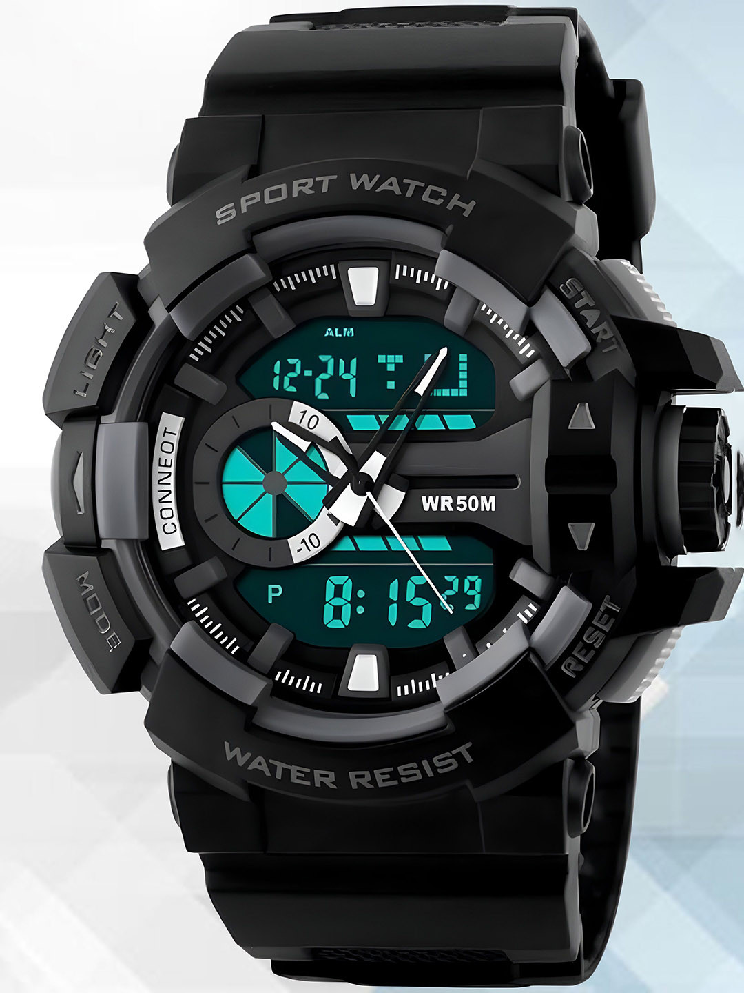 Otage Men Patterned Dial & Textured Straps Analogue and Digital Watch Otg 1117 Grey1, Grey
Otage Men Patterned Dial & Textured Straps Analogue and Digital Watch Otg 1117 Grey1, Grey