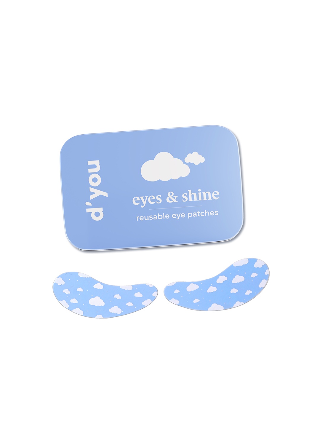 d'you Eyes & Shine Reusable Eye Patches Smoothes Fine Lines & Wrinkles, Blue
d'you Eyes & Shine Reusable Eye Patches Smoothes Fine Lines & Wrinkles, Blue
