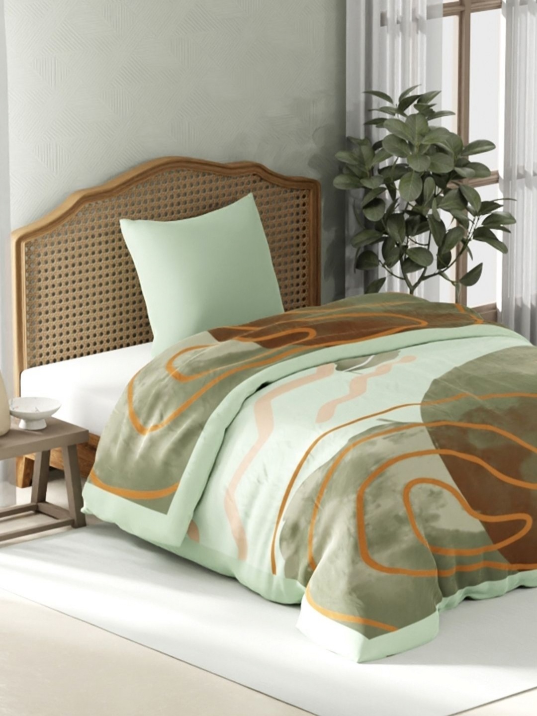 Boutique Living India Valatia Multicolor 2 Ply Single Premium Mink Blanket 1.60 m x 2.20 m, Green
Boutique Living India Valatia Multicolor 2 Ply Single Premium Mink Blanket 1.60 m x 2.20 m, Green