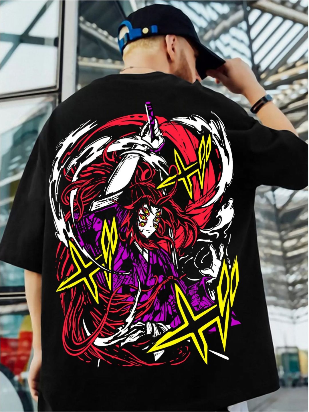 ZEN1 FASHION Men Abzorb Graphic Printed Round Neck Cotton Oversized T-shirt, Black
ZEN1 FASHION Men Abzorb Graphic Printed Round Neck Cotton Oversized T-shirt, Black