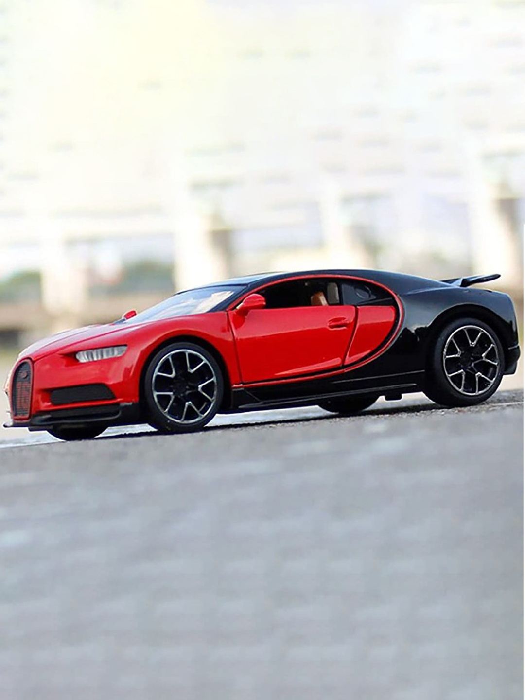 UKAXA Kids 132 Die Cast Metal Model Chiron Toy Car Pullback Openable Door Sound & Light, Red
UKAXA Kids 132 Die Cast Metal Model Chiron Toy Car Pullback Openable Door Sound & Light, Red
