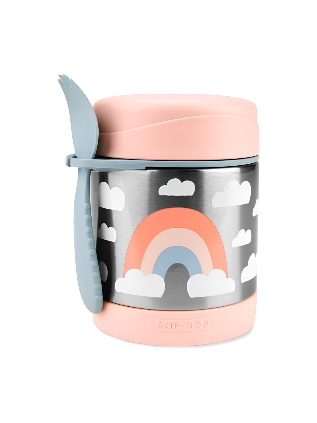 SKIP HOP Kids Rainbow Pink Stainless Steel Dishwasher Safe Spark Style Food Jar Lunch Box
SKIP HOP Kids Rainbow Pink Stainless Steel Dishwasher Safe Spark Style Food Jar Lunch Box