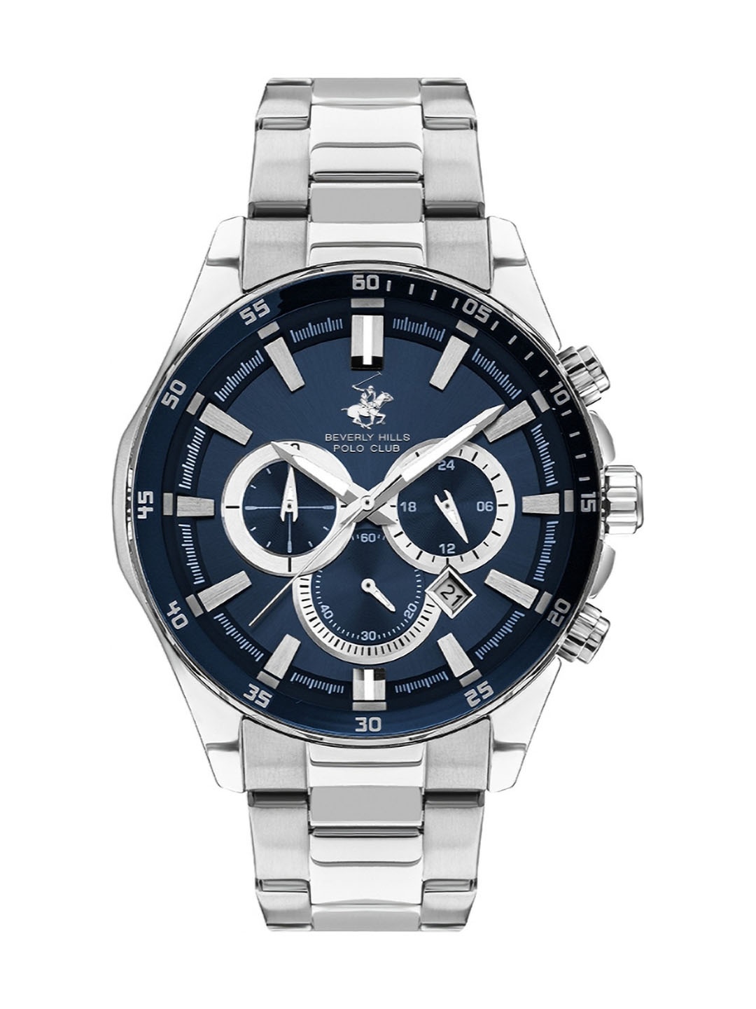 Beverly Hills Polo Club Men Dial & Bracelet Style Straps Analogue Watch BP3617Y.390, Silver
Beverly Hills Polo Club Men Dial & Bracelet Style Straps Analogue Watch BP3617Y.390, Silver