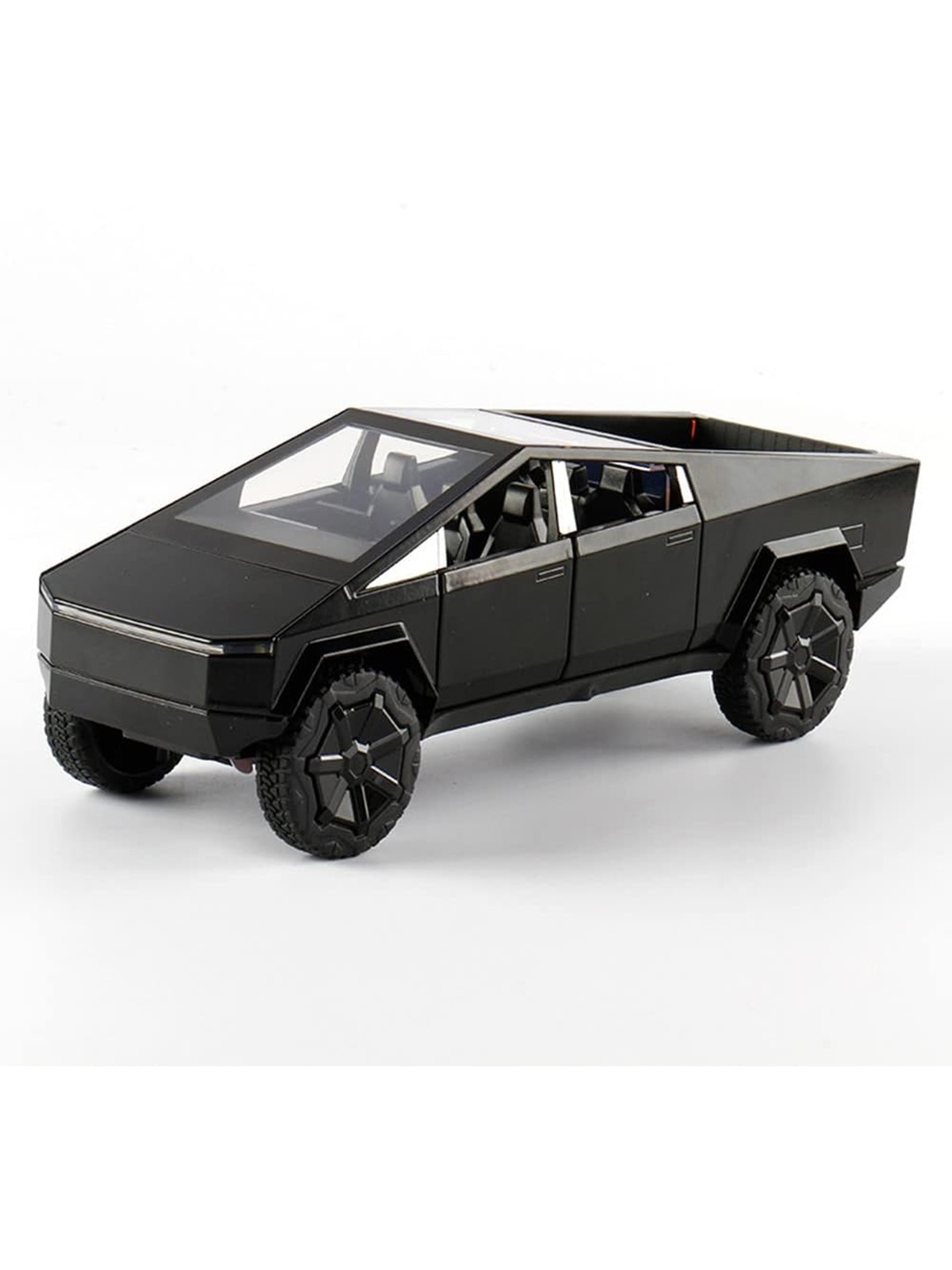 UKAXA Kids124 Die Cast Metal Model Cyber Truck Pullback Openable Door Toy Car, Black
UKAXA Kids124 Die Cast Metal Model Cyber Truck Pullback Openable Door Toy Car, Black