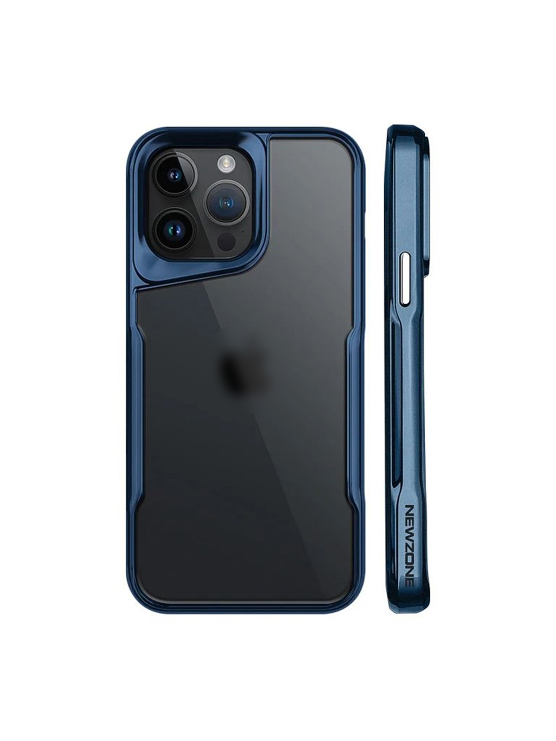 Luxury Kase LK124 Solid iPhone 14 Pro Max Electroplated Frame Transparent Back Case, Blue
Luxury Kase LK124 Solid iPhone 14 Pro Max Electroplated Frame Transparent Back Case, Blue