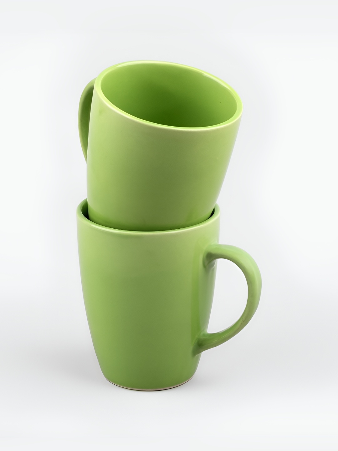 Storepedia Green 2 Pcs Dishwasher & Microwave Safe Ceramic Glossy Coffee Mugs 300ml Each
Storepedia Green 2 Pcs Dishwasher & Microwave Safe Ceramic Glossy Coffee Mugs 300ml Each