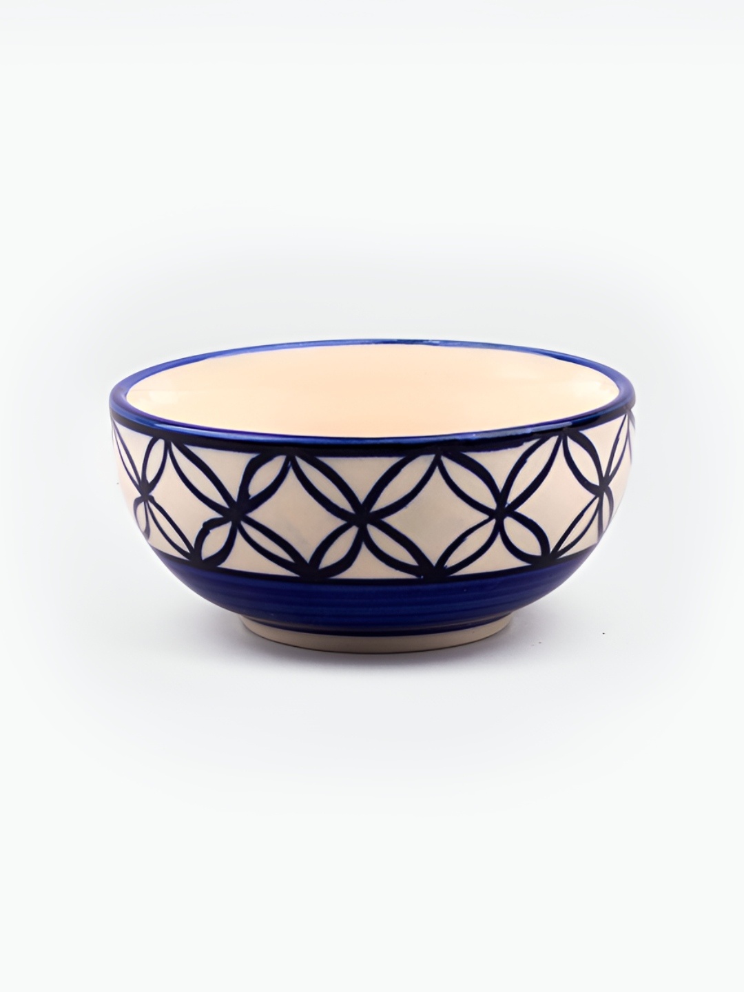 Storepedia White Printed Ceramic Dishwasher & Microwave Safe Serving Bowl 200ml, Blue
Storepedia White Printed Ceramic Dishwasher & Microwave Safe Serving Bowl 200ml, Blue