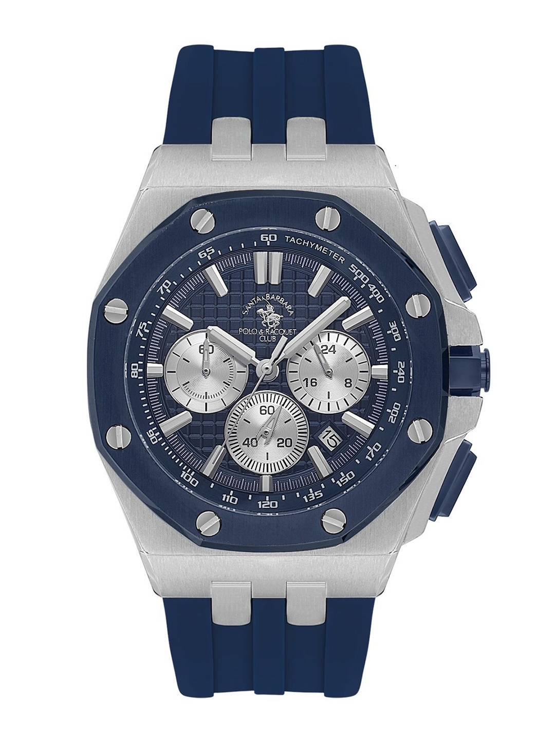 SANTA BARBARA POLO & RACQUET CLUB Men Dial & Straps Analogue Watch SB.1.10601-2, Blue
SANTA BARBARA POLO & RACQUET CLUB Men Dial & Straps Analogue Watch SB.1.10601-2, Blue