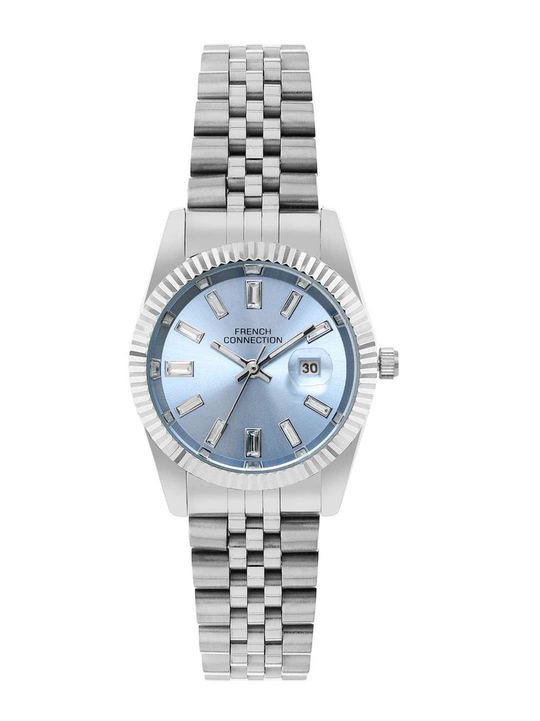 French Connection Women Dial & Bracelet Style Straps Analogue Watch FCN0119USM, Blue
French Connection Women Dial & Bracelet Style Straps Analogue Watch FCN0119USM, Blue