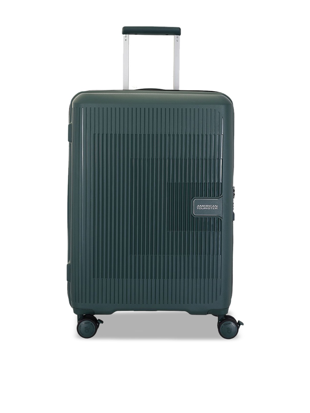AMERICAN TOURISTER Aerostep Textured Hard-Sided Medium TSA Lock Trolley Bag, Green
AMERICAN TOURISTER Aerostep Textured Hard-Sided Medium TSA Lock Trolley Bag, Green